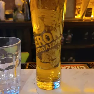 Never had a peroni on tap