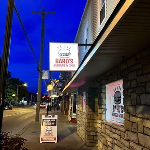 outside of restaurant