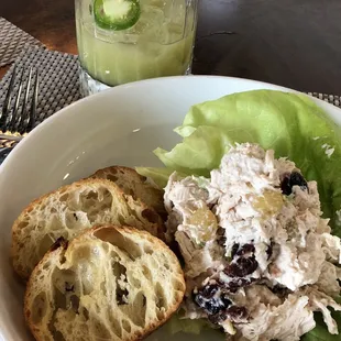 Poached Chicken Salad