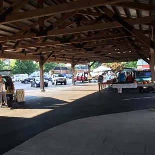 Vendors on a Tuesday