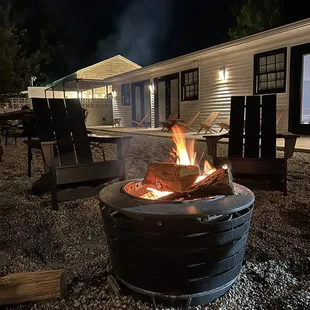 Outdoor central courtyard