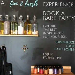 Girls night? Birthday? Family Night? Book at Bare Bath Bomb Party today.