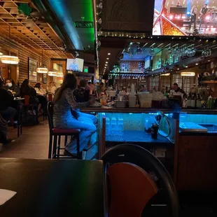 Bar area