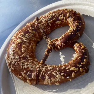 Freshly Baked Pretzel