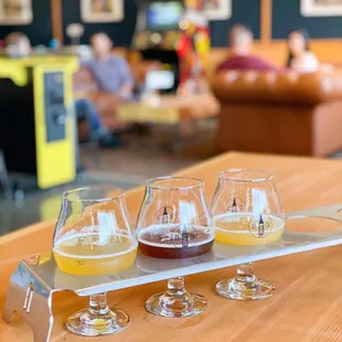 3 beer flight for $13! IG: @munchingwithmegan