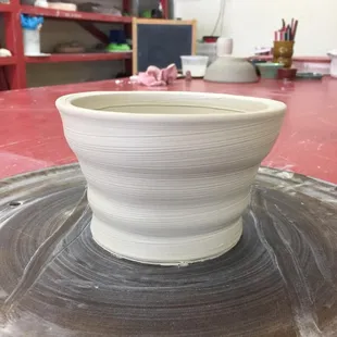Pottery wheel piece