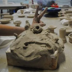 This is what happens to pots that don&apos;t make it.