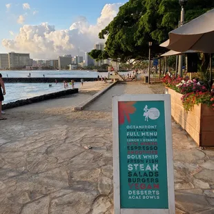 Follow the Boardwalk from Lotus Honolulu Hotel, Kaimana Beach Hotel, Outrigger Canoe Club, Elks Club, Waikiki Aquarium, San Souci to Waikiki