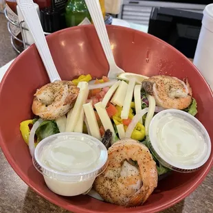 Grilled Shrimp Salad