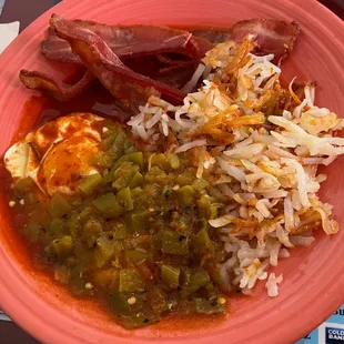 Two Egg Breakfast with Bacon