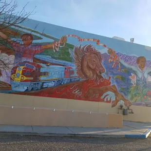 1/28/19 mural at the barelas park