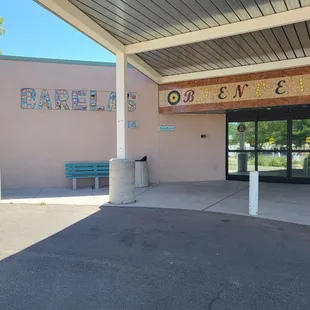 Barelas Senior Center entrance