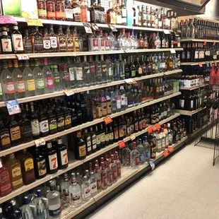 Liquor available