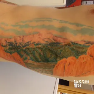 Pikes Peak from the Garden of the Gods. By Zack