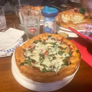 Spinach Pizza Pie