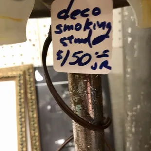 Art deco smoking station price