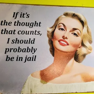 Vintage replica signs...still funny