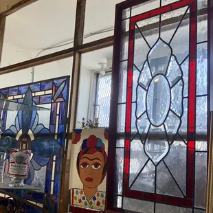 Stain glass windows