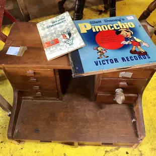 Secretary without legs, would be a great restoration project or shabby chic do over