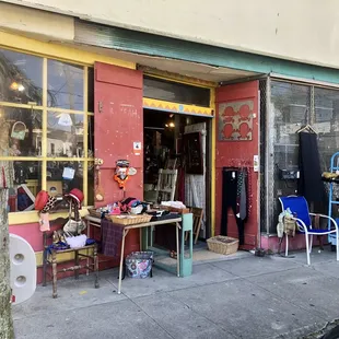 Exterior of The Bargain Center