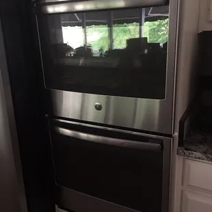 Installed and they did a good job.