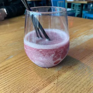 Very berry frozen margarita