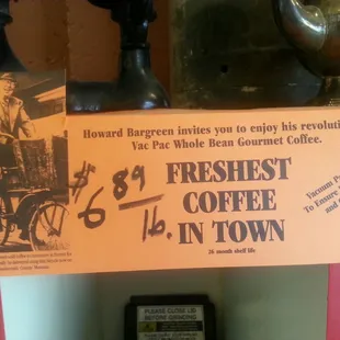 Who can say no to the freshest coffee in town?  I know I can&apos;t!