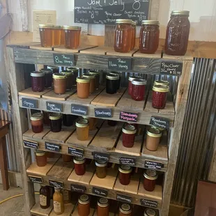 Local jams and honeys