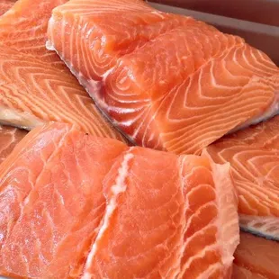 Our Salmon is always a good go to at the store and farmers market!
