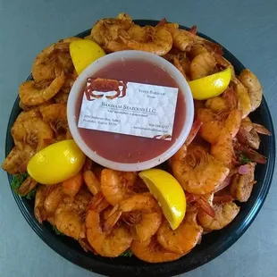 Our famous Spiced Shrimp will not disappoint!