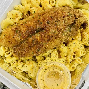 a meal in a container