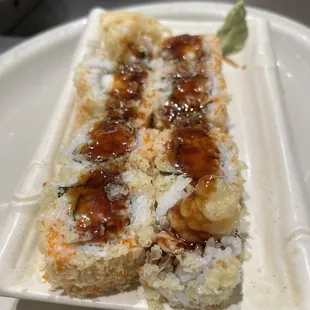 Spider Crunchy Roll (8 Pieces)
