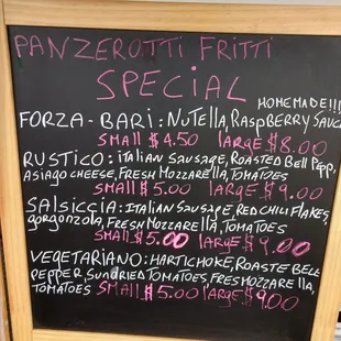 Special panzerotti fritti