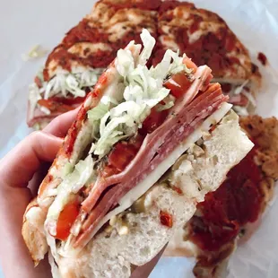 Italian on Focaccia