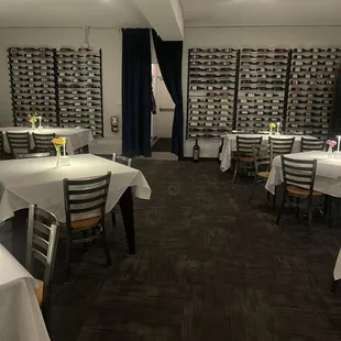 interior, sushi and sashimi