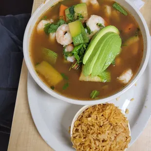 Caldo de camaron