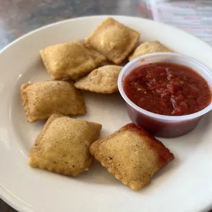 Fried Cheese Ravioli