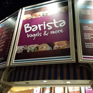 menus and prices