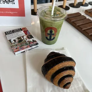 Lavender Blueberry Croissant