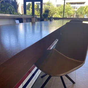 Seating area with outlets