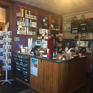 Baristas In New Martinsville, West Virginia! Great ICE Coffee and "Monte Cristo" sandwich! Plus Jill is awesome !