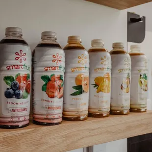 We have a variety of delicious + healthy smoothie options available!