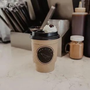 whip &amp; bean on top, please!