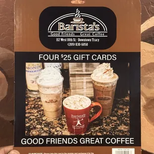 Discount gift cards at Tracy Costco
