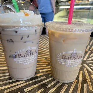 Iced Coffee W/ Vanilla Creamer