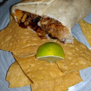 Glazed Pork Belly Burrito