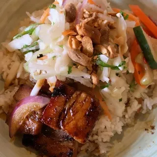 Glazed Pork Belly Bowl