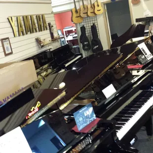 Barker's Music has been at 3125#F McHenery Ave Modesto Ca 209-526-0347 or visit our website at Barkersmusic.com