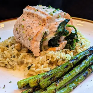 Stuffed Salmon