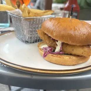 Cod sandwich